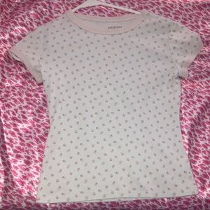 Arizona Jean Company Kids Pink Polka Dot Tee